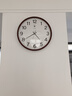 北極星2025年新款實(shí)木掛鐘客廳現代輕奢高端時(shí)鐘掛墻鐘表創(chuàng  )意靜音石英鐘 高檔簡(jiǎn)約實(shí)木款【YT-079】 47.5cm 曬單實(shí)拍圖
