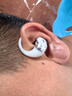 韶音（SHOKZ）【新品】OpenFit 2+ T921新一代舒適圈開放式耳機掛耳式藍(lán)牙耳機運動跑步騎行無線非骨傳導(dǎo) 月銀 曬單實拍圖