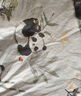 柯斯德尼（kidsneed）嬰兒衣服連體衣夏季薄款7分袖純棉新生兒哈衣爬服寶寶睡袋 100碼 曬單實(shí)拍圖