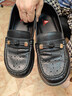 足力健老人鞋秋季女士單鞋平底休閑皮鞋媽媽鞋樂(lè )福鞋 6088K杏色41 曬單實(shí)拍圖