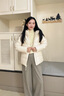 波司登2025新款羽絨服男女同款情侶短款90絨七夕禮物冬季外套B250245550 暖絨米7C28【建議拍大一碼】 XS 155/80A 體重約100斤以內(nèi) 曬單實(shí)拍圖
