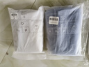 潔麗雅（Grace）新疆長絨棉毛巾2條裝 家用柔軟純棉吸水洗臉面巾 60*30cm 蘭+米 曬單實拍圖