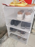 蔻絲（ColesHome）鞋柜家用門(mén)口進(jìn)門(mén)一體靠墻極窄小鞋架子簡(jiǎn)易多層宿舍租房門(mén)外走廊 【精選 餸雨傘掛鉤】1列4層-白色 曬單實(shí)拍圖