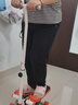 羽豪 踏步機(jī)家用腳踏機(jī)小型靜音男女通用橢圓登山腳踏機(jī)迷你健身器材 【升級(jí)加大減震款橙色-扶手款】 曬單實(shí)拍圖