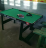 活石兒童臺(tái)球桌玩具迷你小型家用折疊式桌球6-10歲男孩生日六一節(jié)禮物 130CM高腳可折疊【桌面免安裝】 3-7-8-11-14歲大號桌球臺(tái) 曬單實(shí)拍圖