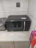 美的（Midea）家用微波爐光波烤箱微烤一體機平板加熱多功能智能殺菌飯盒蒸菜單C20  曬單實(shí)拍圖
