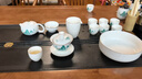 金鑲玉功夫茶具整套裝陶瓷茶壺茶杯送人禮品盒高檔羊脂玉白瓷 富貴山水 曬單實(shí)拍圖