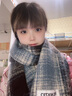 趣木也2025新款格子圍巾女秋冬學(xué)生韓系氛圍感百搭加厚披肩保暖情侶圍脖 四色拉毛格-粉色 曬單實(shí)拍圖