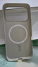世詠（SHIYONG）適用蘋果17pro手機殼 iPhone17pro保護套Magsafe強磁吸充電全包超薄磨砂硬殼防摔高級男女 巖白色 曬單實拍圖