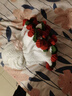 三彩熊玫瑰花束毯子生日禮物女生永生花送女朋友老婆教師七夕情人節(jié)禮物 曬單實(shí)拍圖
