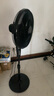 美的（Midea）電風(fēng)扇 家用風(fēng)扇 落地扇 7葉遠距強風(fēng)電扇 立式輕音節能可定時(shí)降溫 黑色機械款 【風(fēng)速309m/min】超級單品 曬單實(shí)拍圖