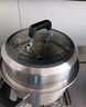 九陽蒸鍋304不銹鋼雙層復(fù)底大容量高拱蓋蒸鍋湯鍋蒸籠電磁爐通用 加高設(shè)計(jì)-CZ514- 2層 30cm 曬單實(shí)拍圖