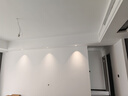 雷士（NVC）LED射燈家用嵌入式背景洗墻小山丘7瓦白色暖白全光譜護(hù)眼【雪羽】 曬單實(shí)拍圖