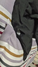安初夏羽棉絨服男士冬季衣服男裝外套加厚棉衣男青少年潮牌面包服男棉襖 黑色棉服+白毛衣+加絨褲 XL 【120-140斤】 曬單實(shí)拍圖