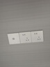 公牛（BULL）開(kāi)關(guān)插座 G12系列一位電腦打線(xiàn)型六類(lèi)插座G12T102B奶油風(fēng)太空銀 曬單實(shí)拍圖