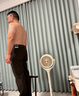 勁霸男裝（K-Boxing）秋冬男士休閑褲時(shí)尚直筒長(cháng)褲子男|BQZG4593 蕨咖 36  曬單實(shí)拍圖