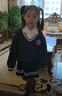 G.DUCKKIDS童裝女童春秋套裝兒童衣服中大童春裝學(xué)院風(fēng)百褶裙兩件套女孩服裝 套裝【送領(lǐng)帶】 130 建議120-130cm7-8歲 曬單實(shí)拍圖