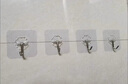 亦覓（IMOME）拖把掛鉤廁所衛生間免打孔拖把夾壁掛拖把掃把 【顏色隨機】2個(gè)裝 曬單實(shí)拍圖