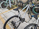 京東京造公路自行車(chē)破風(fēng)RX1成人學(xué)生鋁合金車(chē)架14速銀色（身高160-175） 曬單實(shí)拍圖