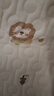 婧麒嬰兒夾棉保暖套裝寶寶內(nèi)衣純棉分體秋衣秋褲高腰護(hù)肚兒童衣服 棕色獅子 90 cm 曬單實(shí)拍圖