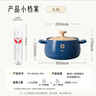 小熊（Bear）砂鍋 煲湯鍋耐高溫不開裂 3.5L通用沙鍋 寬口燉鍋陶瓷鍋G0026-P02 曬單實(shí)拍圖