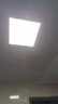 佛山照明（FSL）LED集成吊頂面板燈直發(fā)光平板燈鋁扣板燈16W白光300*300 曬單實(shí)拍圖