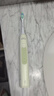 飛利浦（PHILIPS）電動(dòng)牙刷鉆石3系 含2支潔凈刷頭HX5161/05綠色+HX9023刷頭3支裝 生日禮物 曬單實(shí)拍圖