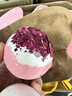 舒浴蘭 SHU FOORAN玫瑰花瓣泡澡牛奶浴鹽球超多泡泡爆炸球沐浴球洗澡球泡澡精油香薰 浴球2超多泡泡牛奶1玫瑰1送花瓣 曬單實(shí)拍圖