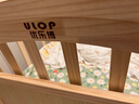 優(yōu)樂(lè)博（ULOP）嬰兒床實(shí)木無(wú)漆可移動(dòng)拼接寶寶床多功能帶尿布臺(tái)新生兒bb搖搖床 嬰兒床[送皇冠5件套+蚊帳+棕墊] 曬單實(shí)拍圖