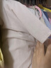 無(wú)印良品（MUJI）大童 強(qiáng)捻 短袖連衣裙 女童童裝裙子純棉25年夏季 CB1NHA5S 淺灰色 130 /64A 曬單實(shí)拍圖