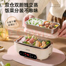 JIEXG加熱飯盒電熱飯盒可插電便攜式不銹鋼保溫飯盒雙層上班族帶飯熱飯神器辦公室自熱飯盒 1.2L 【升級智能款】送餐具+雙層便攜 曬單實拍圖