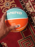 李寧（LI-NING）籃球兒童5號(hào)比賽室內(nèi)外耐磨水泥地幼兒小學(xué)生青少年戶外橡膠五號(hào) 曬單實(shí)拍圖