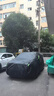 奧迪汽車(chē)車(chē)衣車(chē)罩A4L A6L Q5L A3 Q2L Q3 Q5 Q7 A8防曬防雨車(chē)全罩  優(yōu)質(zhì)牛津布 經(jīng)典黑 奧迪A3兩廂 曬單實(shí)拍圖