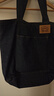 Levi's【商場(chǎng)同款】李維斯秋季情侶休閑帆布包深藍(lán)色簡(jiǎn)約時(shí)尚氣質(zhì) 暗深藍(lán)色 OS 曬單實(shí)拍圖