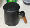 京東京造茶杯便攜式黑陶茶泡茶壺茶杯功夫茶具辦公杯隨身茶壺容量400ml 曬單實(shí)拍圖