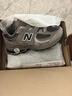 NEW BALANCE4-7歲男女童網(wǎng)面格雷系灰運動(dòng)鞋2002R0 曬單實(shí)拍圖