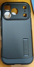 SPIGEN【靈動觸控按鍵相機(jī)控制】適用蘋果iphone17Pro Max手機(jī)殼觸摸17全包防摔保護(hù)殼Mag Fit磁吸硅膠殼 黑色（按鍵全包 | 觸控靈敏）帶支架 磁吸款 iPhone 17 Pro 曬單實(shí)拍圖