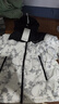 波司登（BOSIDENG）【反季】羽絨服國(guó)標(biāo)90絨男女情侶冬季短款潮流涂鴉連帽外套 雪嶺山脈9BE9 2XL 180/100A 曬單實(shí)拍圖
