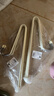 初舍（CHUSHE）鵝形褲架家用掛褲子無(wú)痕衣架防滑褲夾衣柜內置收納專(zhuān)用米白色10個(gè) 曬單實(shí)拍圖
