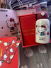 杯具熊（BEDDYBEAR）正品保溫杯兒童大容量316不銹鋼吸管杯學(xué)生直飲幼兒園水杯 三蓋洞洞杯Kitty-【禮盒裝】 630ml 曬單實(shí)拍圖