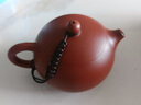 紫砂壺禮品定制宜興純手工小茶壺紫砂茶具套裝泡茶家用朱泥西施壺 朱泥西施(嵌蓋) 曬單實(shí)拍圖