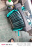 如沐30米澆花噴頭神器洗車水槍高壓水管軟管自動(dòng)排管家用卷管器 曬單實(shí)拍圖