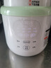 小熊（Bear）輔食機(jī)嬰兒 蒸煮一體做米糊打泥機(jī)多功能料理機(jī)輔食鍋6葉雙刀雙杯 曬單實(shí)拍圖