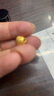 潮宏基足金轉(zhuǎn)運(yùn)珠黃金女計(jì)價(jià) 小桃心 SHG30002331 單吊墜約0.75g 生日 曬單實(shí)拍圖
