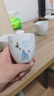 唐幺 陶瓷大容量大口杯功夫茶具套裝特大號茶杯單品茗杯6只裝家用辦公室 松鶴延年單杯-飛翔6杯 曬單實(shí)拍圖