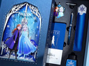 迪士尼（Disney）鋼筆禮盒 學生文具套裝生日禮物兒童練字墨水筆記本禮盒女生 艾莎公主A73018-F1S 曬單實拍圖