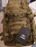 MAXGEAR  X7戰術(shù)雙肩包 男軍迷彩戶(hù)外運動(dòng)休閑時(shí)尚個(gè)性旅游旅行登山背包 卡其色 曬單實(shí)拍圖