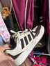 阿迪達斯 （adidas）休閑運動(dòng)板鞋百搭情侶款潮流韓版透氣男鞋子 UK9碼43 曬單實(shí)拍圖