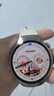 HUAWEI WATCH 5 42mm基礎(chǔ)款不銹鋼表殼金星白素皮復(fù)合表帶watch5首創(chuàng)X-TAP智感窗鴻蒙腕上小藝eSIM通信 曬單實(shí)拍圖