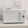 美的（Midea）快捷家用微波爐家用小型迷你360°轉(zhuǎn)盤加熱 旋鈕操控易潔內(nèi)膽時間調(diào)節(jié)20升（PM2000） 曬單實拍圖